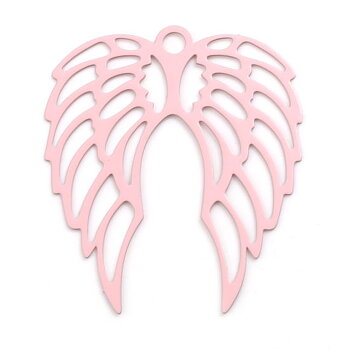 Berlock -  Änglavingar Filigree,  Rosa