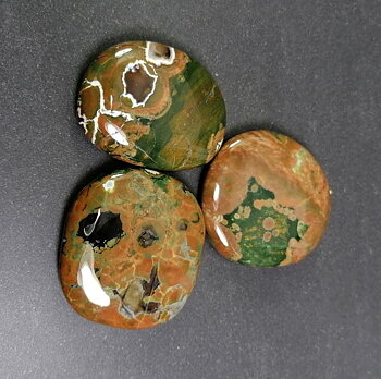 Palm Stone "No Worry Stone" - Ryolit