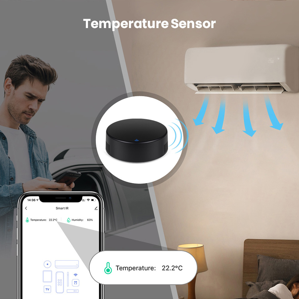 WiFi Termometer+IR med APP, inomhus - 4