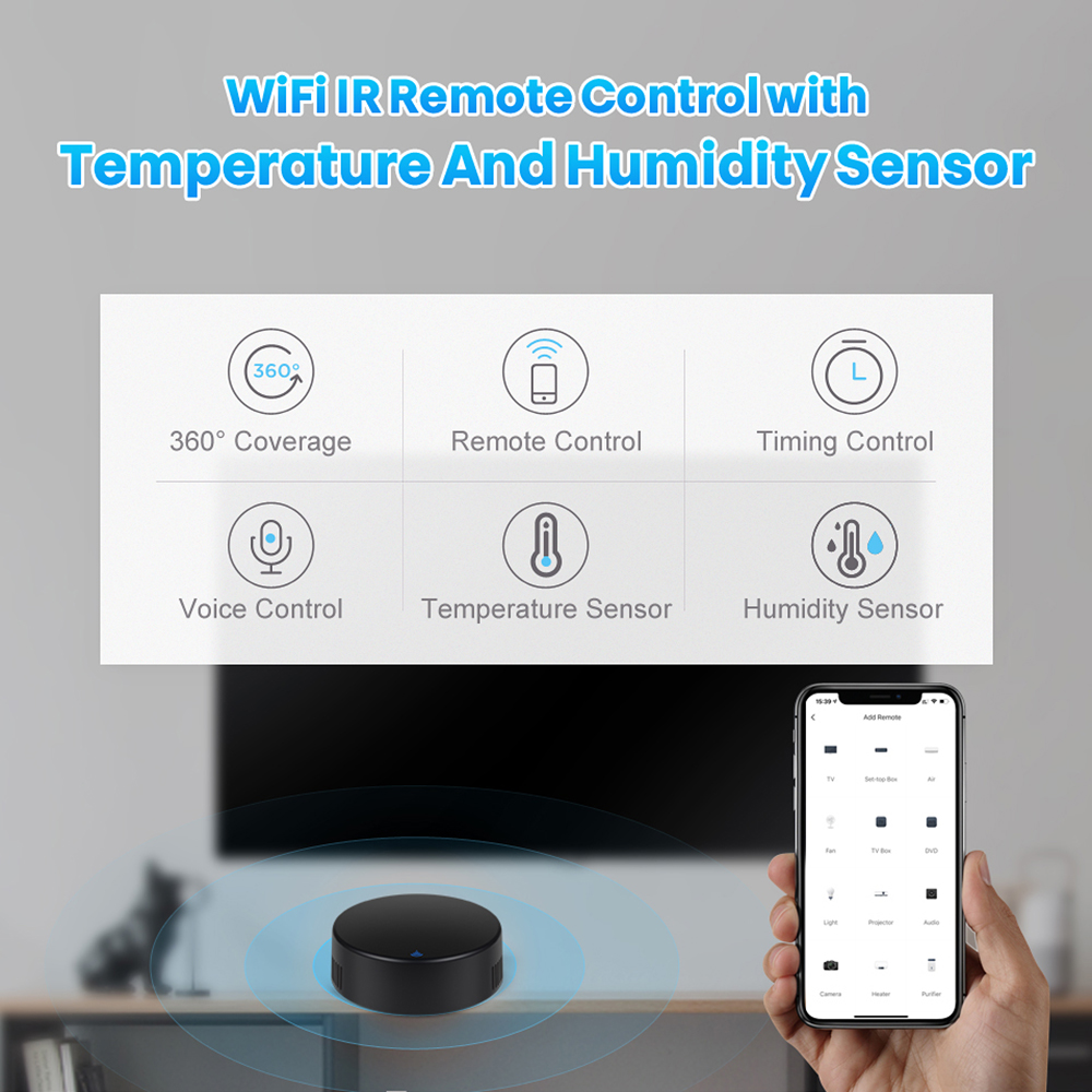 WiFi Termometer+IR med APP, inomhus - 3