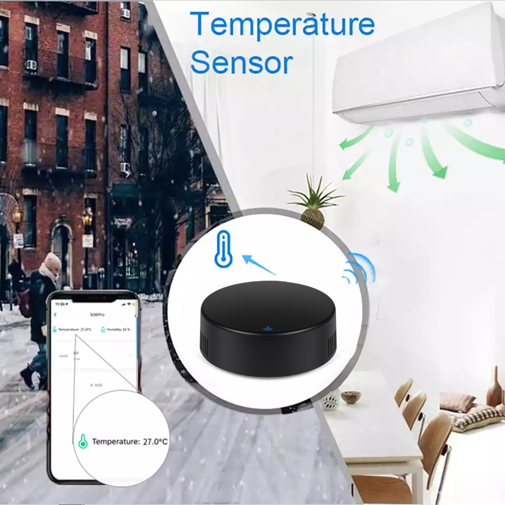 WiFi Termometer+IR med APP, inomhus - 23