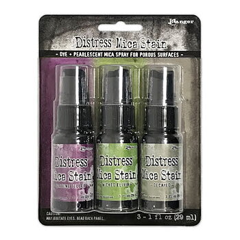 Tim Holtz Mica Sprays 29ml x 3/Pkg - Halloween 4