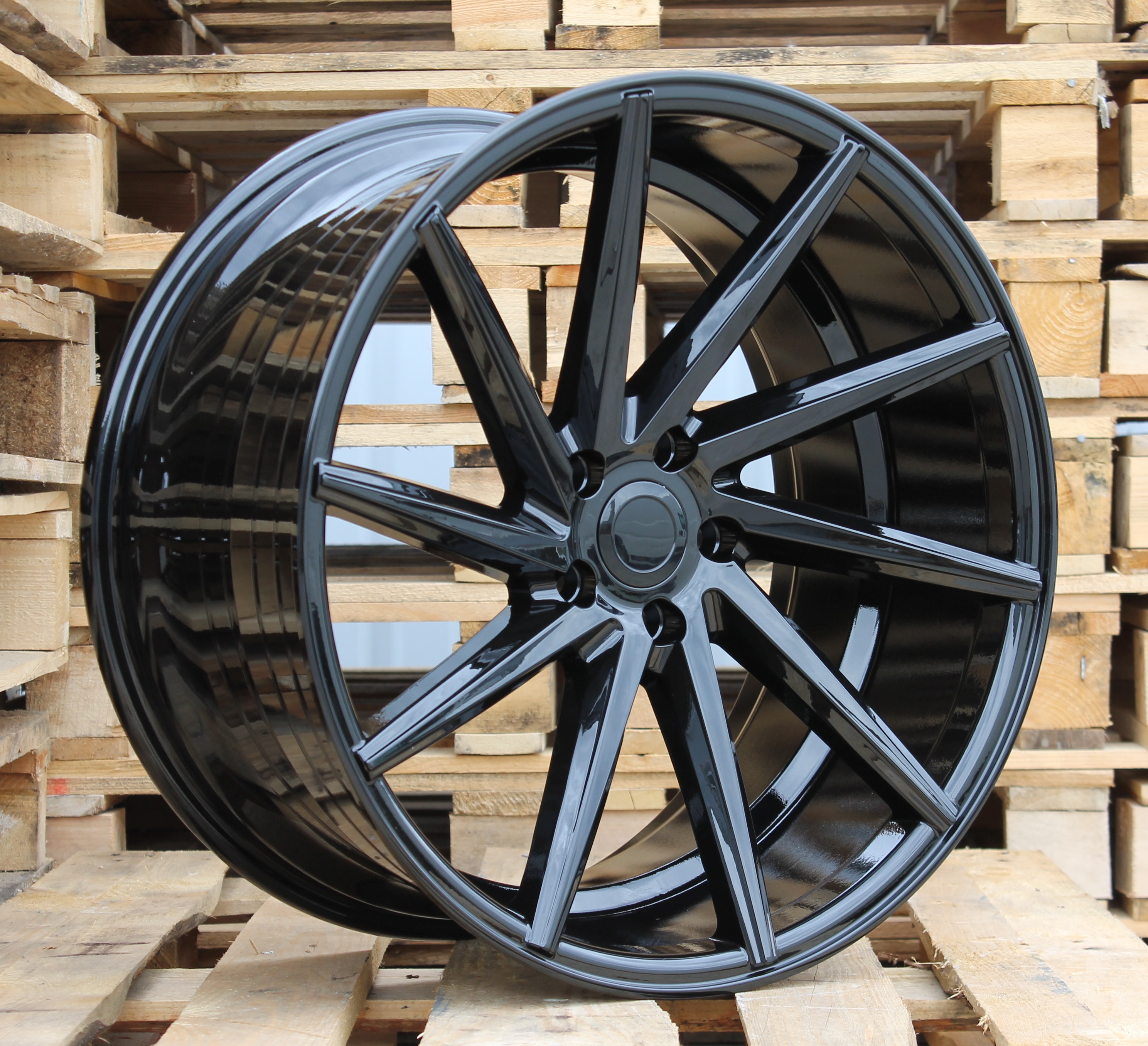 19" BL Racing Gloss Black 5/120 - 2