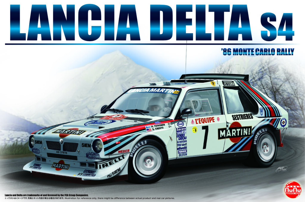 1/24 LANCIA DELTA S4 â€™86 Monte Carlo Rally VER