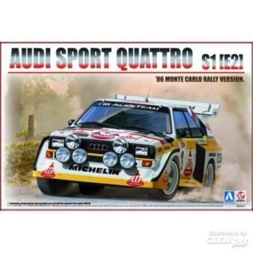 1/24 Audi Quattro S1 Mounted Carlo 1985