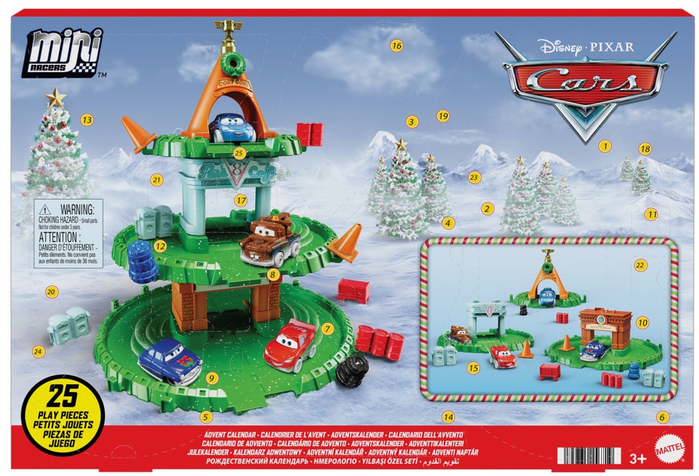 Disney Pixar Cars Mini Racers Adventskalender 2023