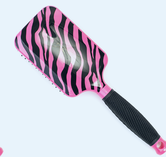Paddelborste - Rosa zebra
