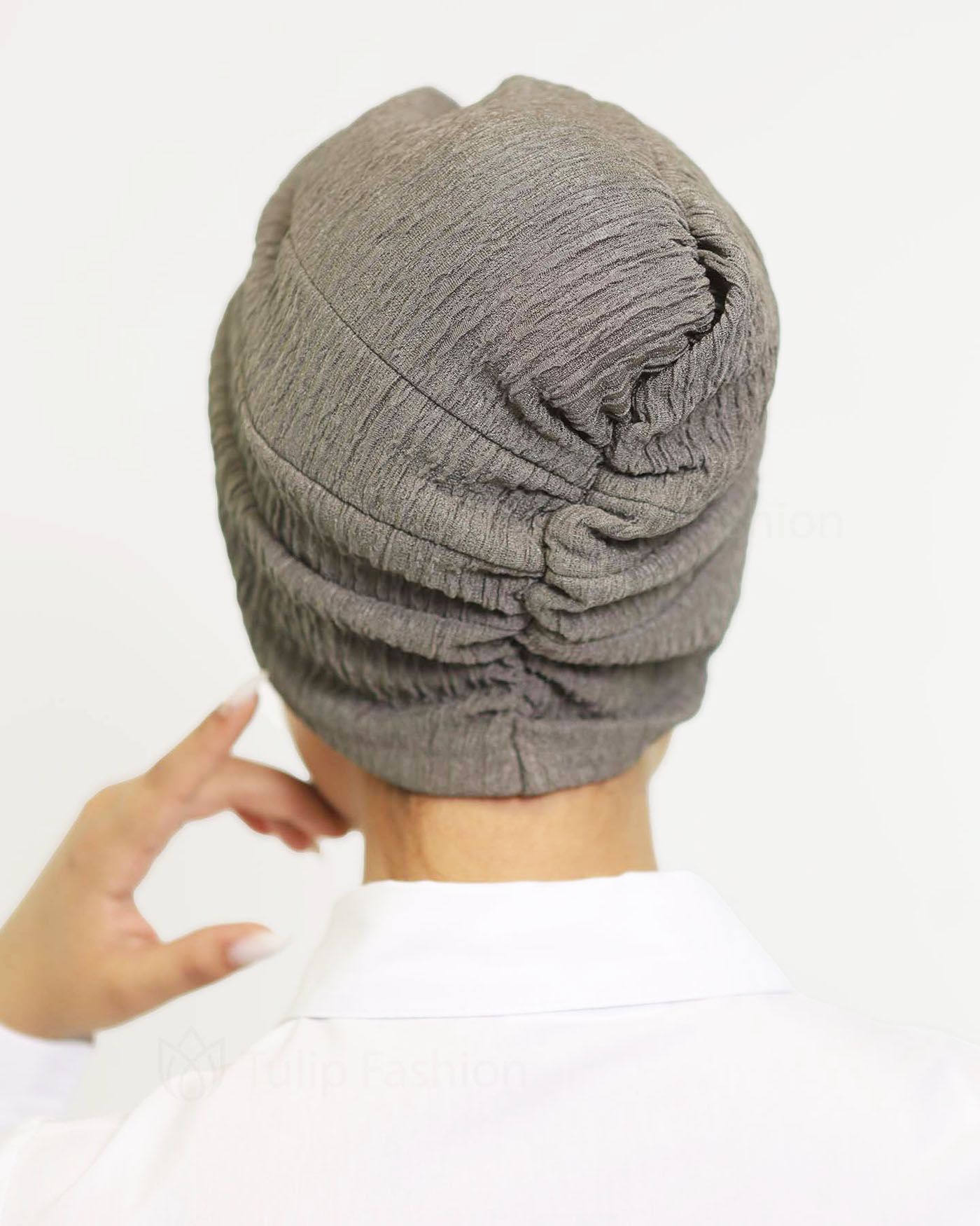 Turban - Cristi - Grå - 4