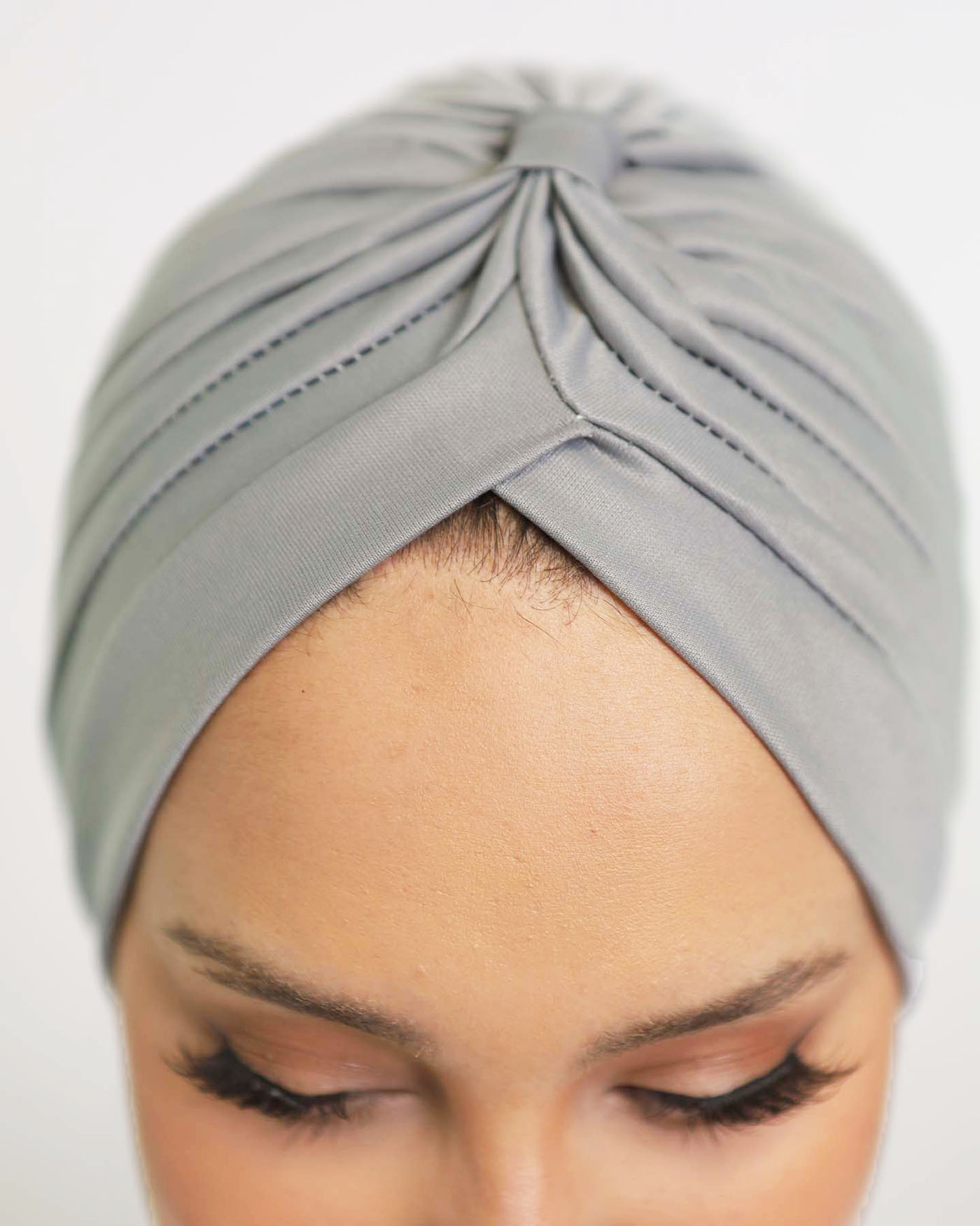 Turban - Milia - Ljusgrå - 2