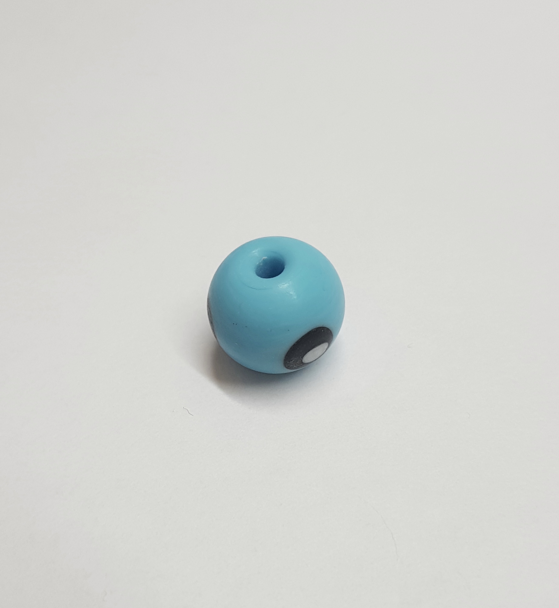 Blå pärla 14x15mm