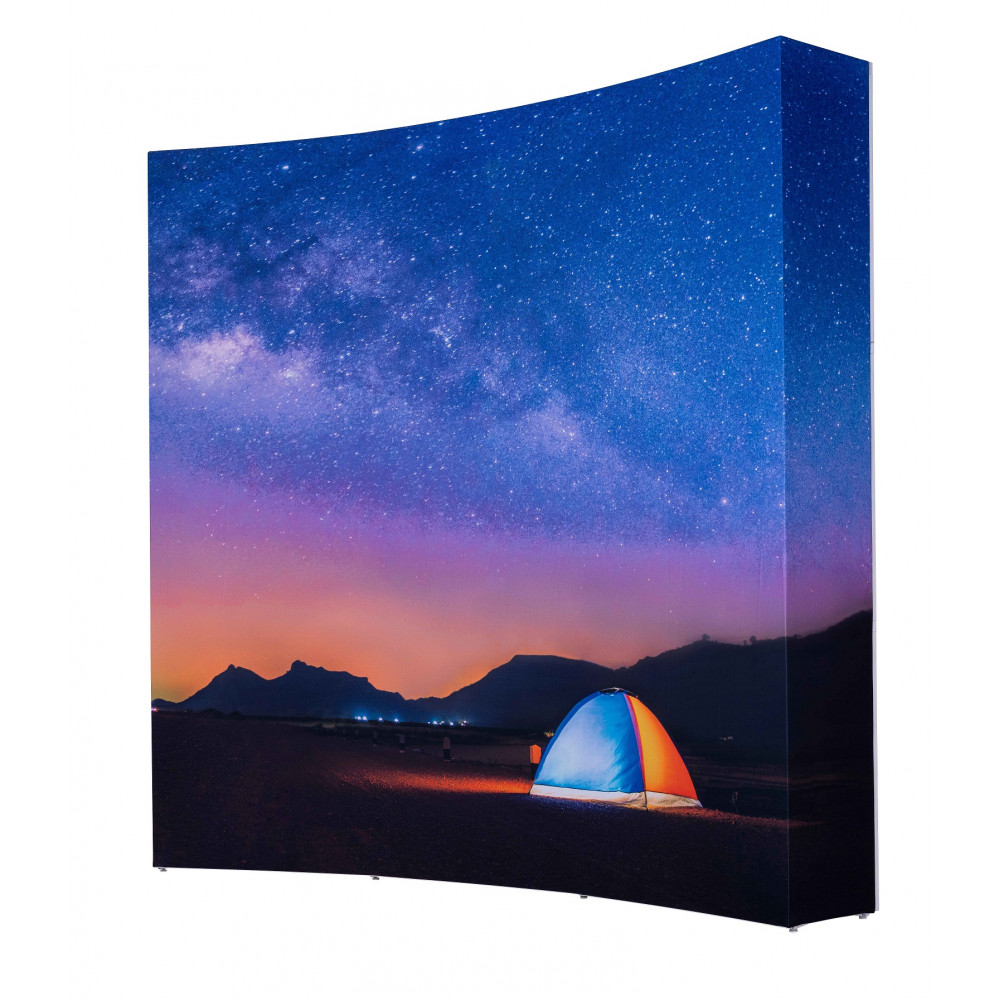 Pop-Up Impress Curved 3x3, B223 x H224 - 2