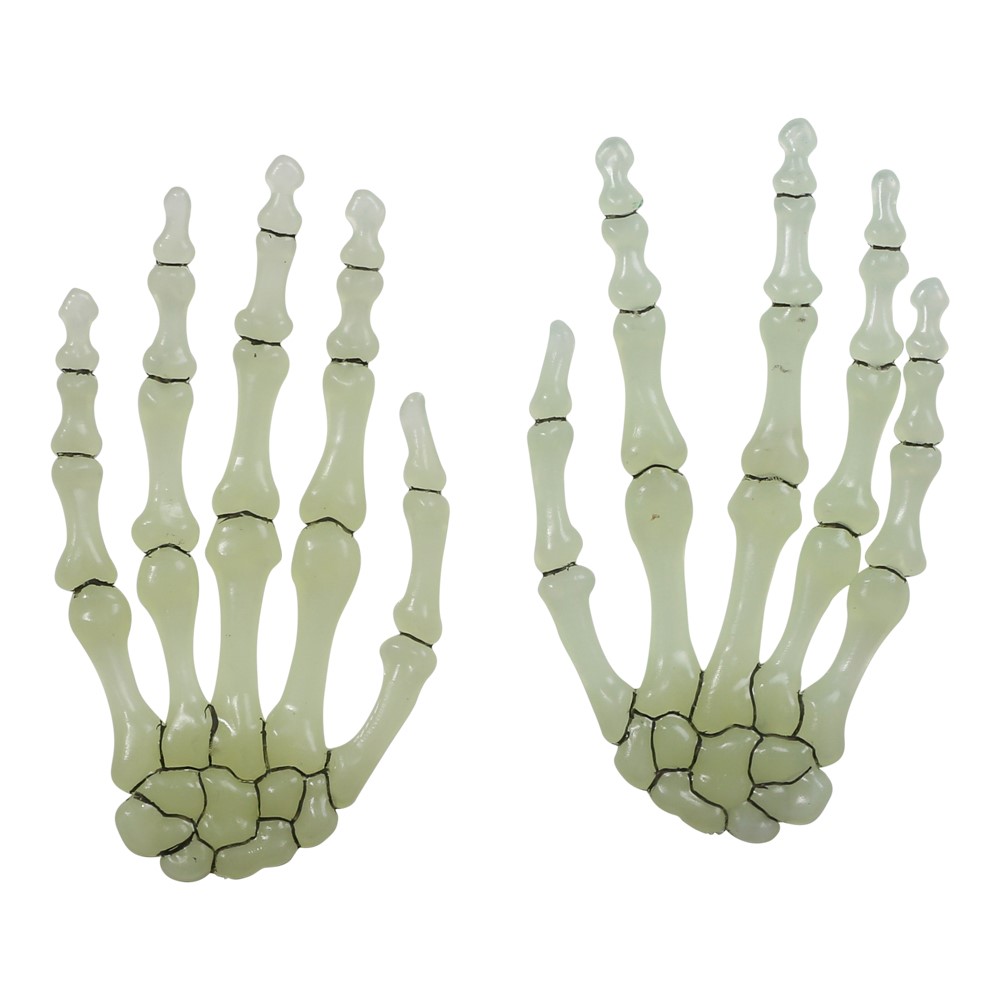 Dekoration Halloween Skeletthänder 6-pack - 2