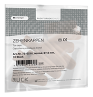 RUCK® AVLASTNING Smartgel, Tåhätta normal Ø 13 mm, 10 st
