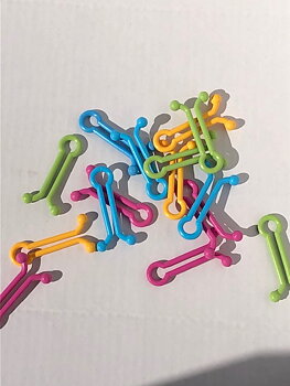 Påslås 6 cm, 16 st Blandade färger