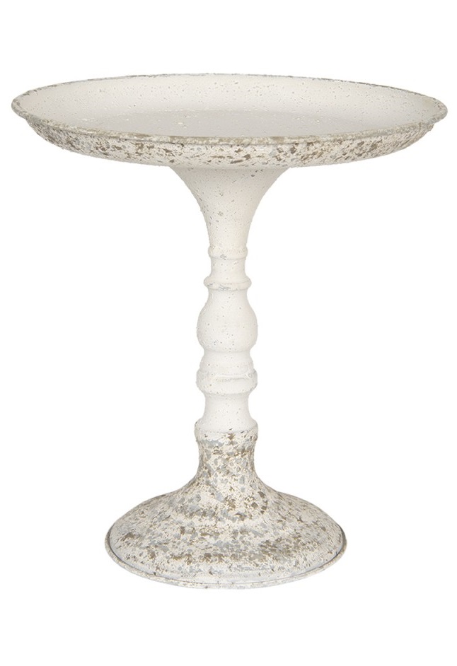 Platter on a foot - Cake platter - Cake stand - Cream white - 2