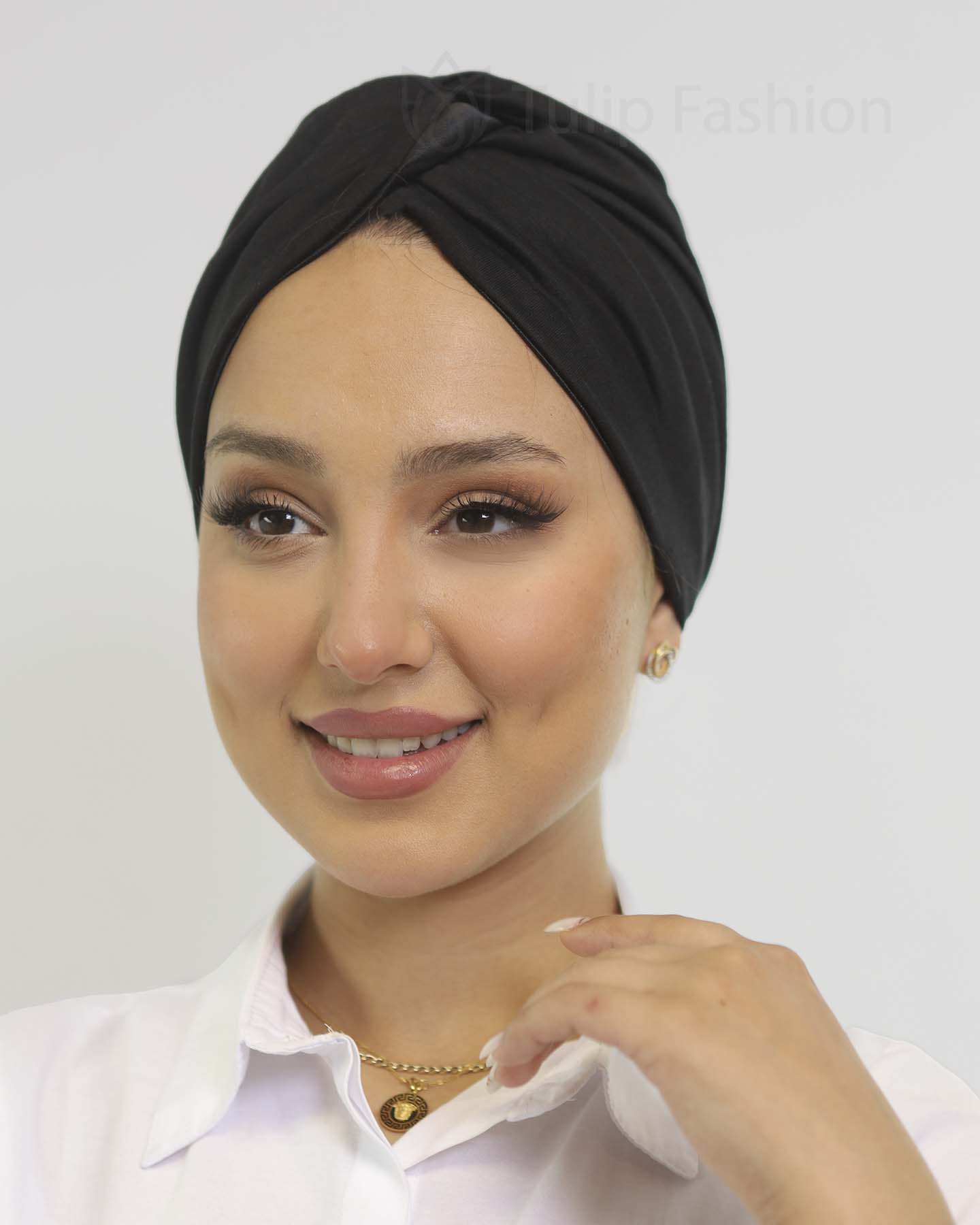 Turban - Teresa - Schwarz