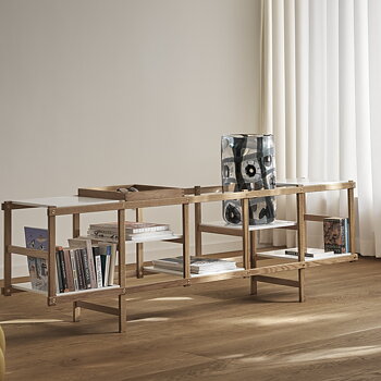 Frame Bokhylla Låg Design House 