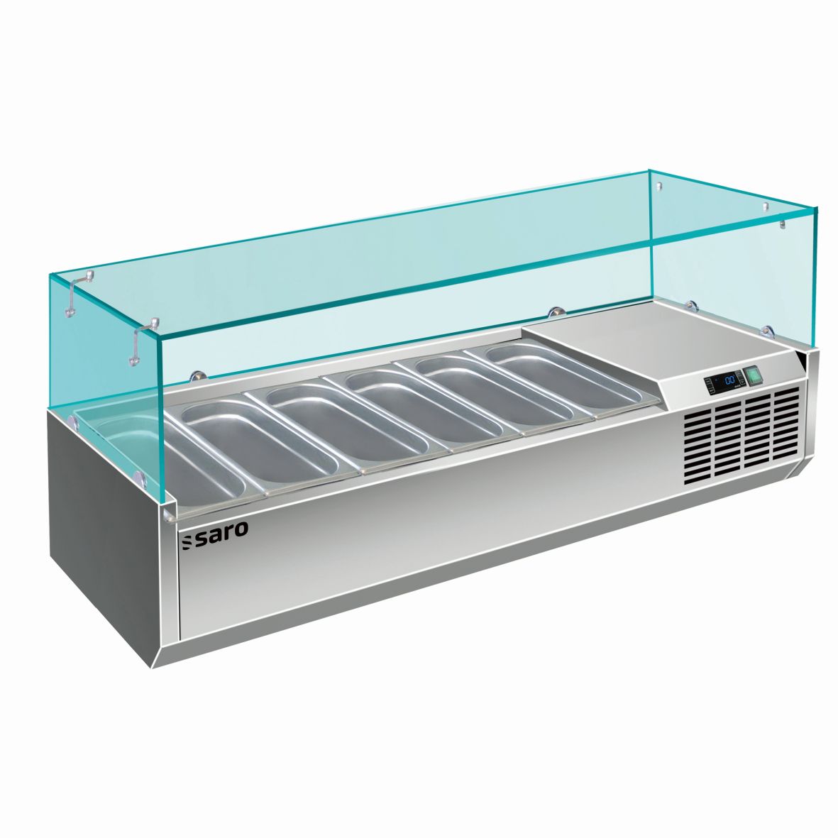 Pizza counter  with 1 door and 4 drawers - 2