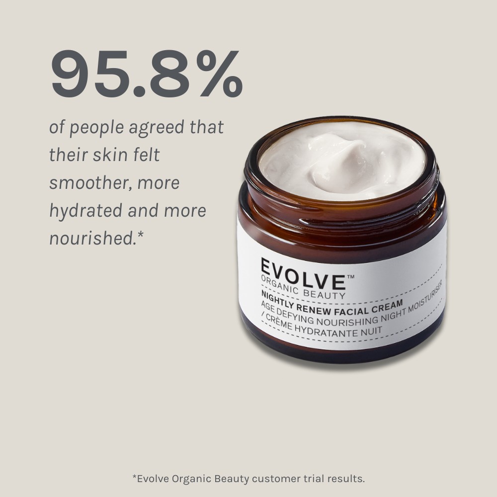 EVOLVE Nightly Renew Facial Cream 60ml - 6
