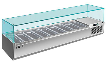 Pizza counter  with 2 door and 7 drawers