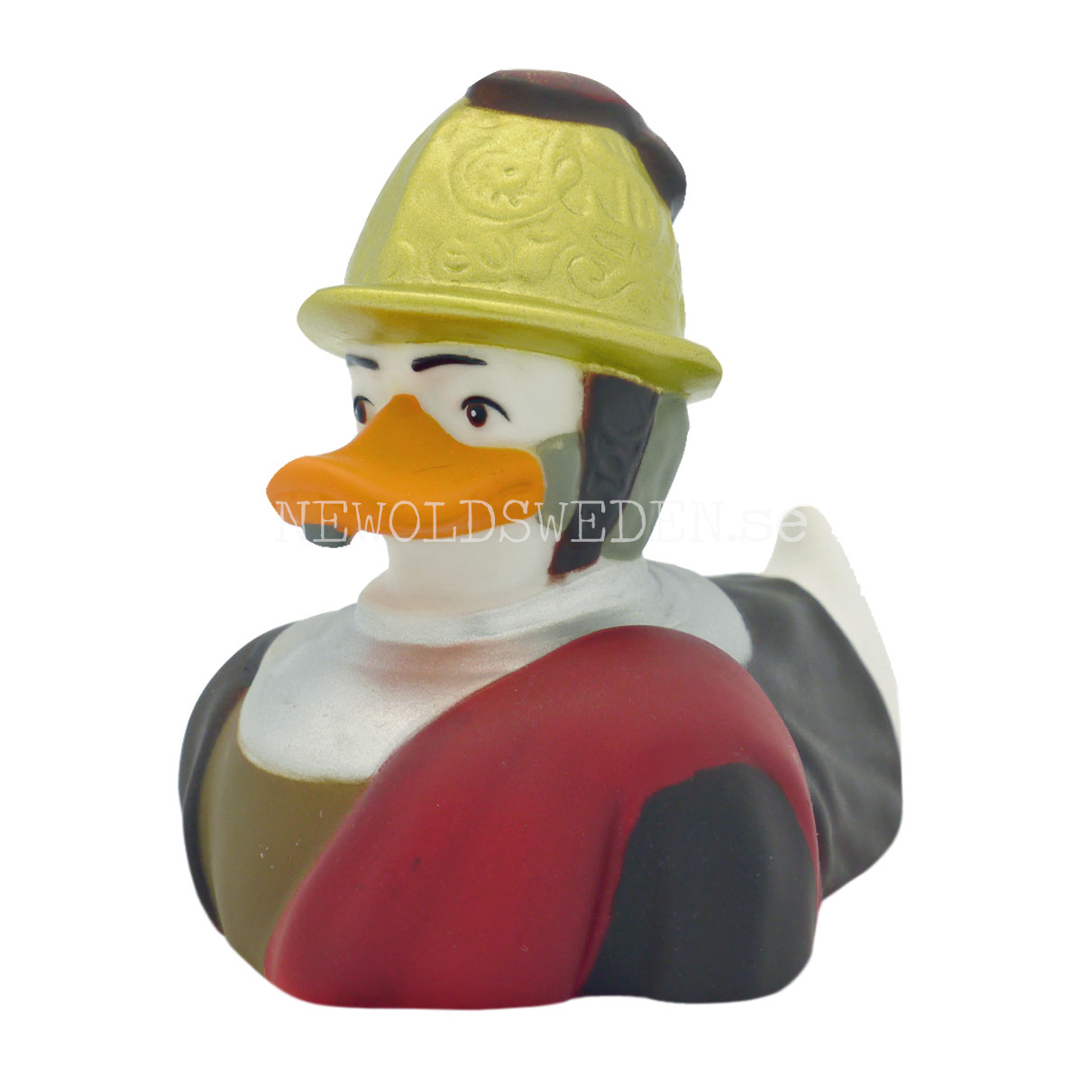 Duck with a Gold Helmet Art Ducks Badanka Lilalu 40