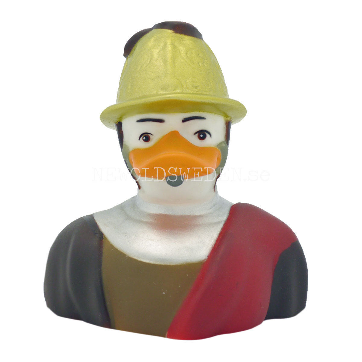 Duck with a Gold Helmet Art Ducks Badanka Lilalu 40 - 3