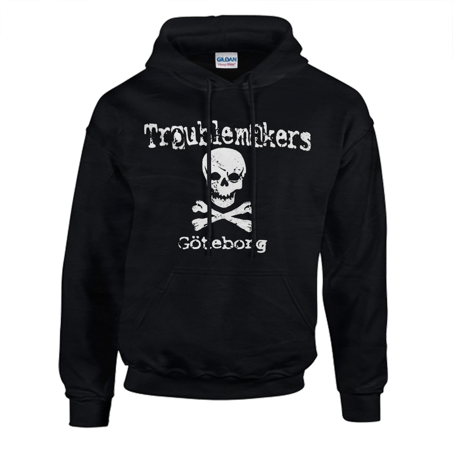 TROUBLEMAKERS - HOODIE, SKULL - 3