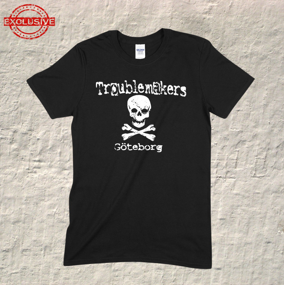 TROUBLEMAKERS - T-SHIRT, SKULL