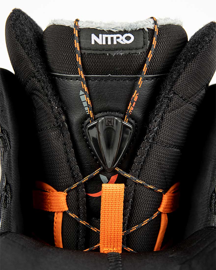 Nitro Snowboard Boots Crown Tls Black - 8