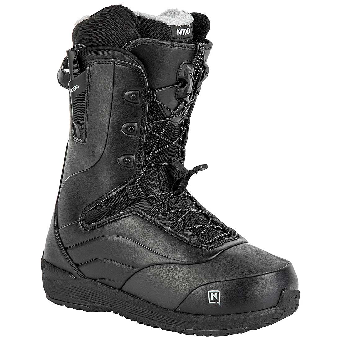 Nitro Snowboard Boots Crown Tls Black