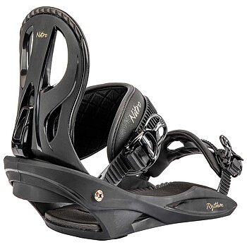 Nitro Snowboard Binding Rythm Black Bronze SMALL