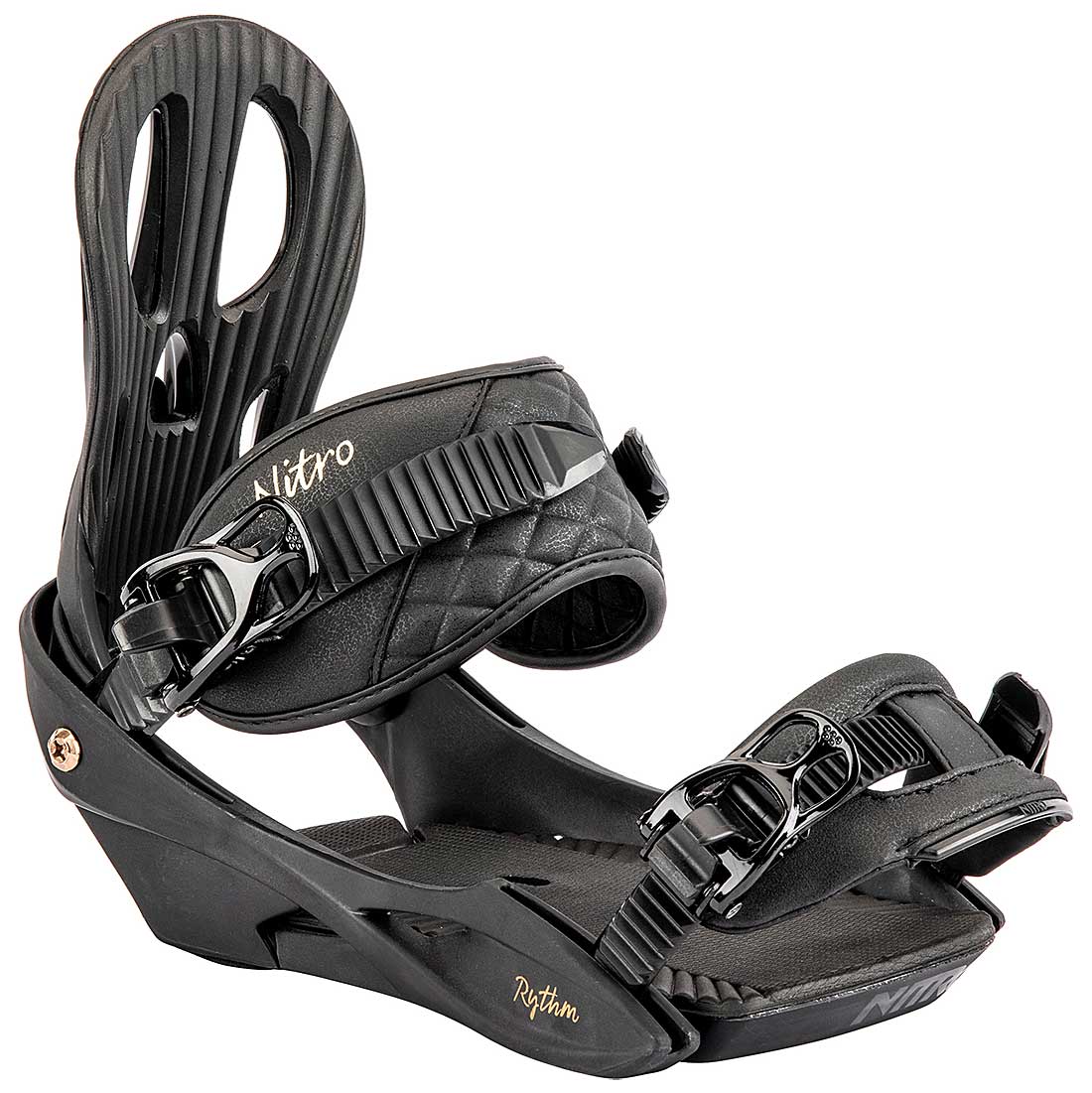 Nitro Snowboard Binding Rythm Black Bronze SMALL - 2