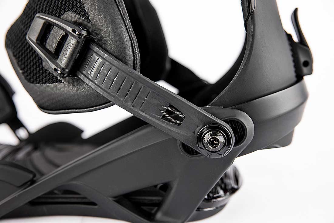 Nitro Snowboard Binding Poison Ultra Black - 9