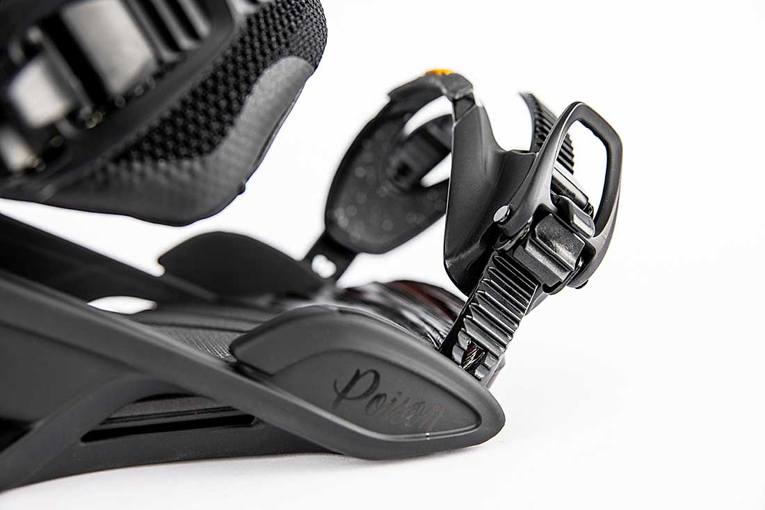 Nitro Snowboard Binding Poison Ultra Black - 8
