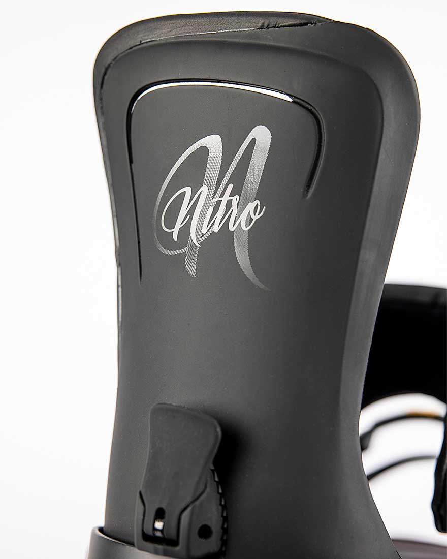 Nitro Snowboard Binding Poison Ultra Black - 5