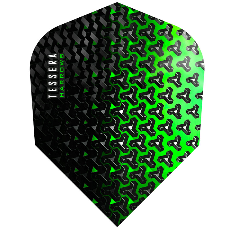 Harrows Tessera Green Shape NO6