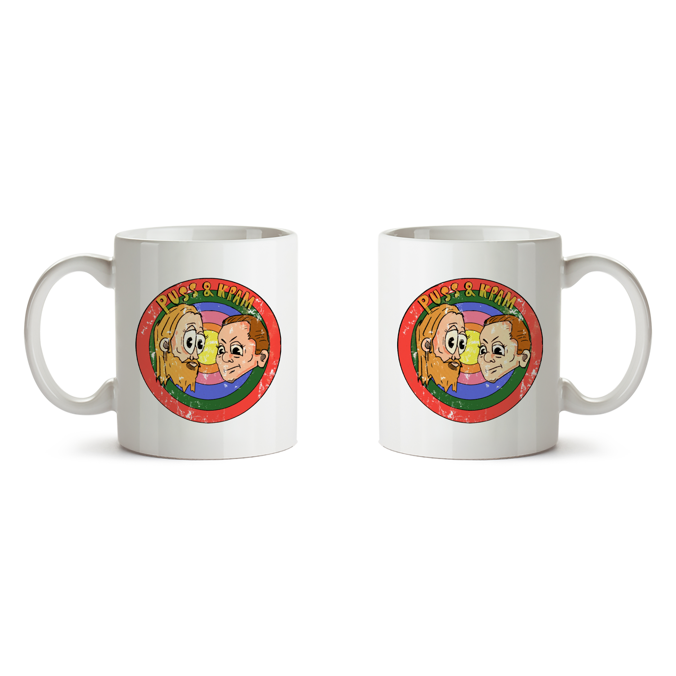 PUSS & KRAM - MUGG (2-PACK)