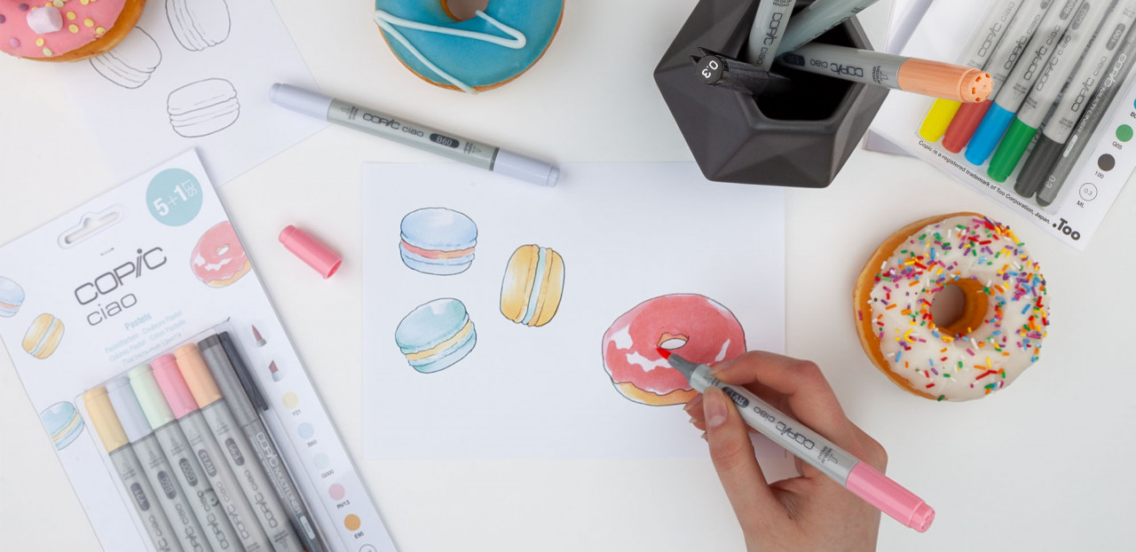 Copic Ciao 5+1 Set Pastell färger - 4