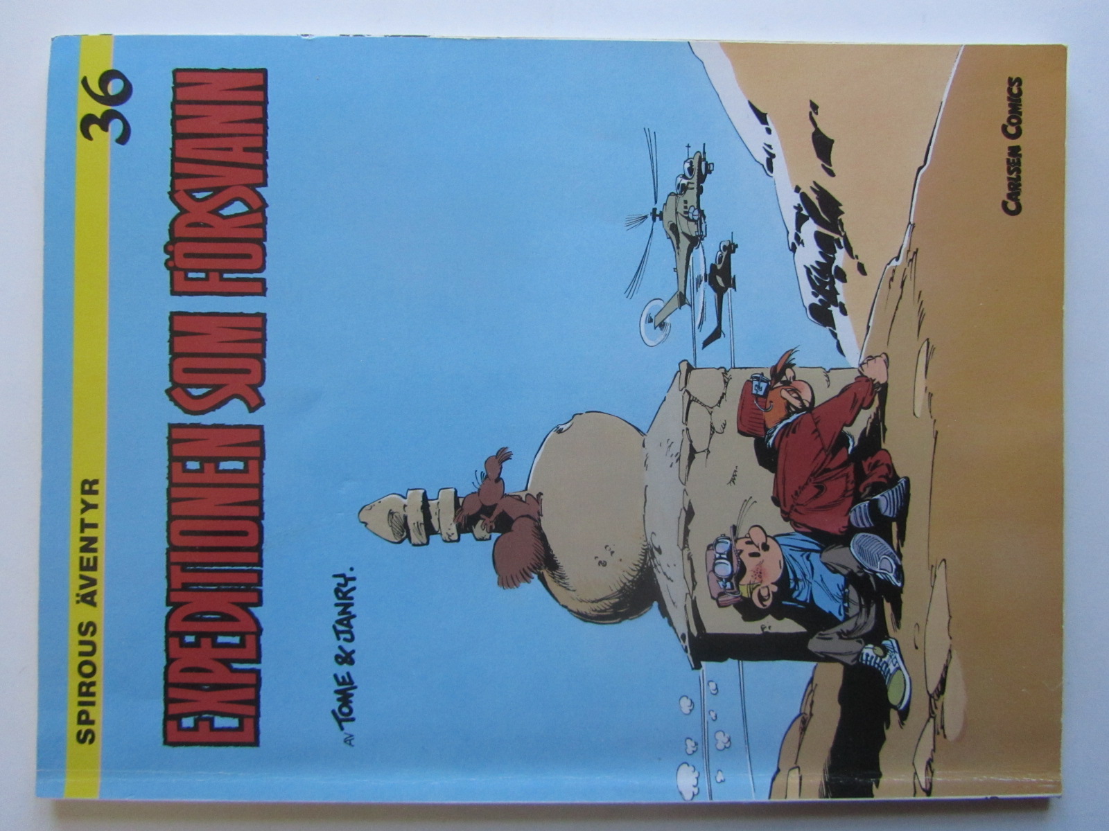 Spirou 36 Expeditionen som försvann