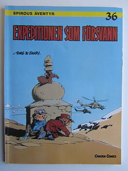 Spirou 36 Expeditionen som försvann