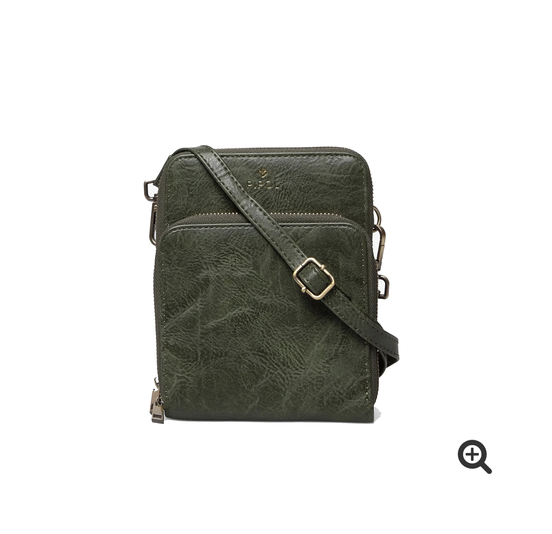 Double Cross Bag GREEN