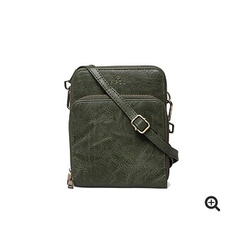 Double Cross Bag GREEN