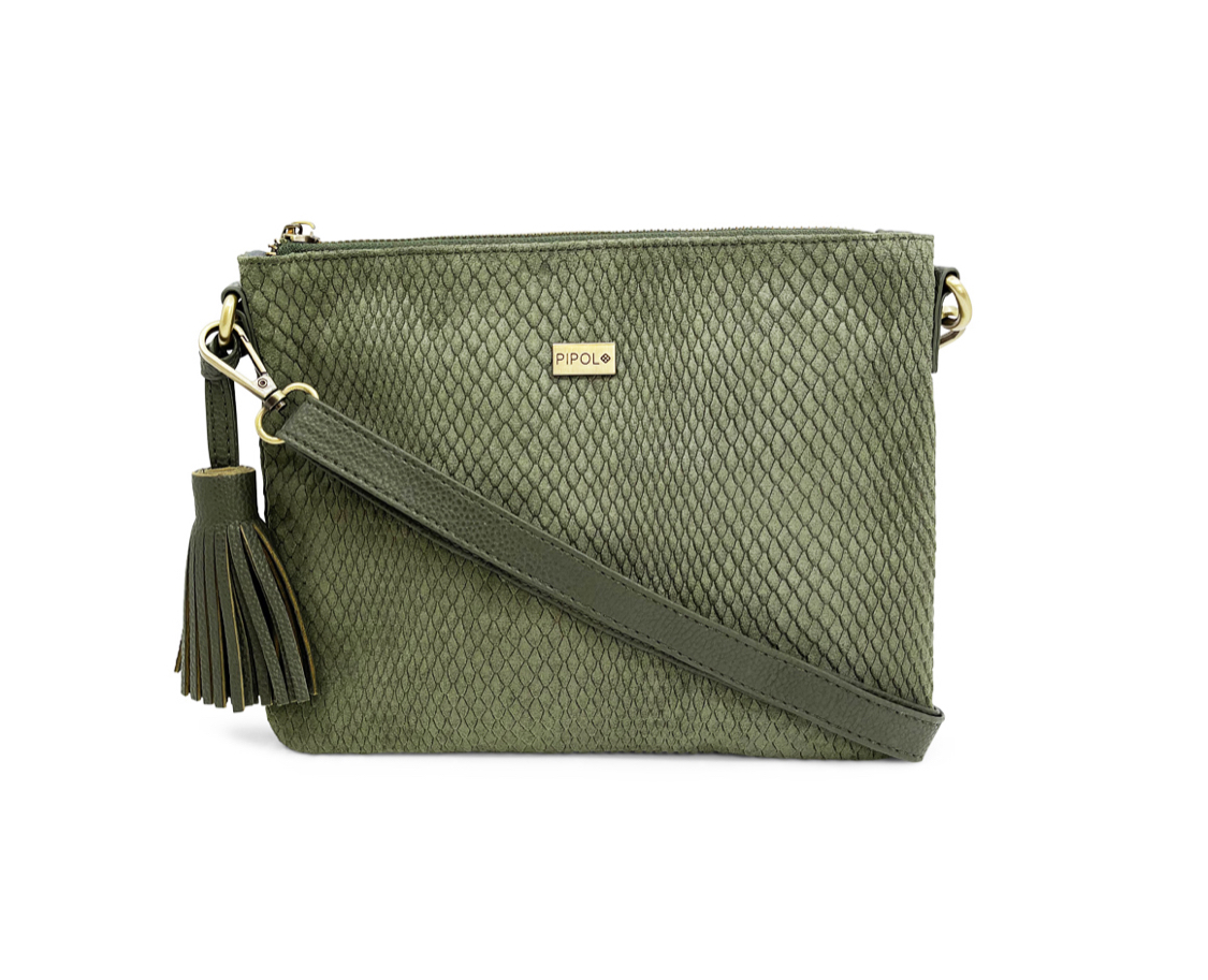 Flat Cross Bag Impress Army Green