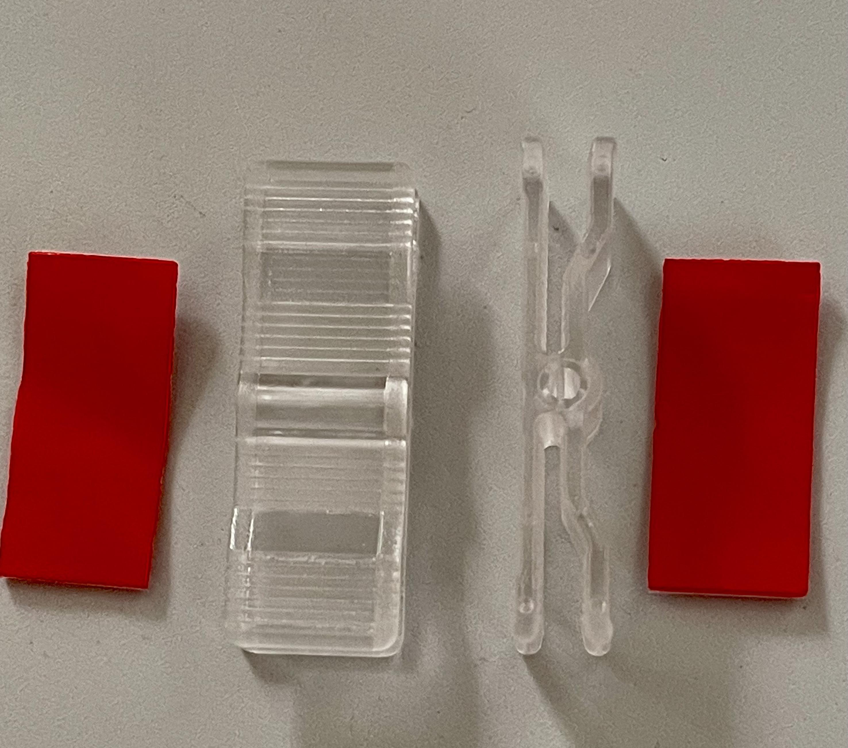 SLADDHÅLLARE Transparent 2-PACK