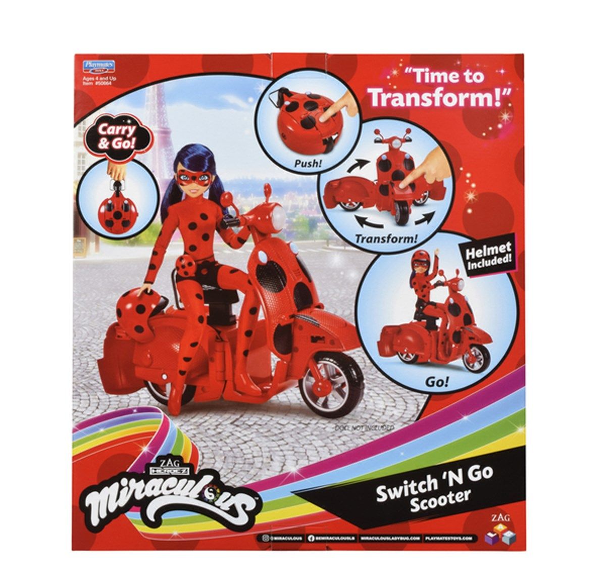 Miraculous Lucky Charms Transforming Scooter - 3