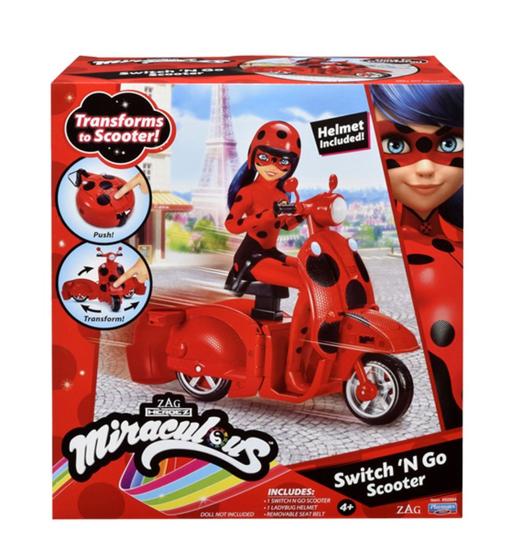 Miraculous Lucky Charms Transforming Scooter