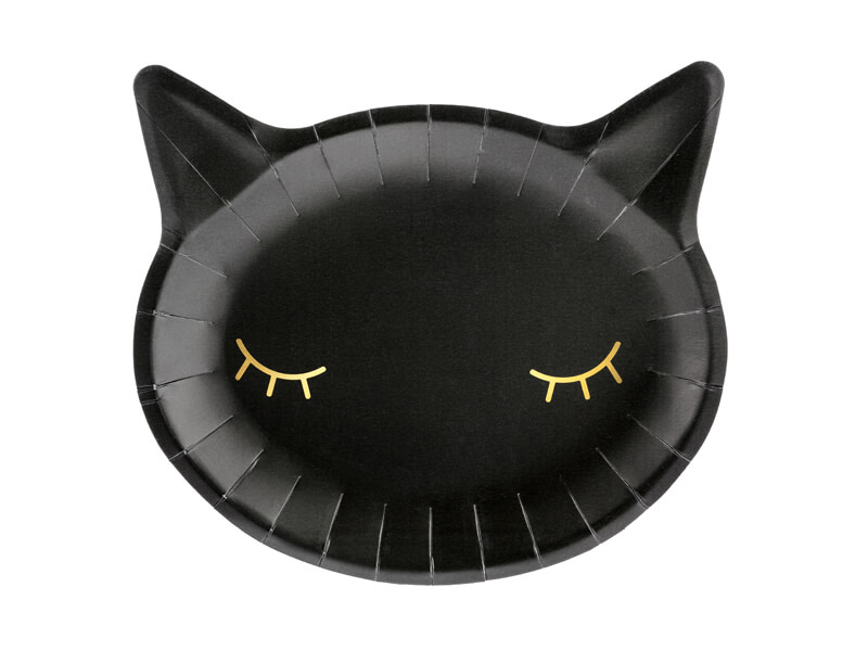 Papperstallrikar Sovande Katt - 2