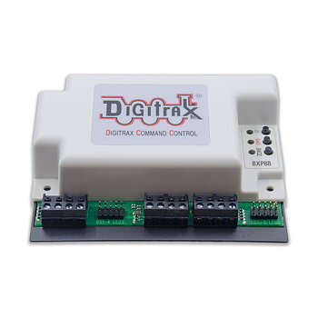 BXP88 LocoNet Occupancy Detector, 8 Detection Sections with Transponding and Power Management