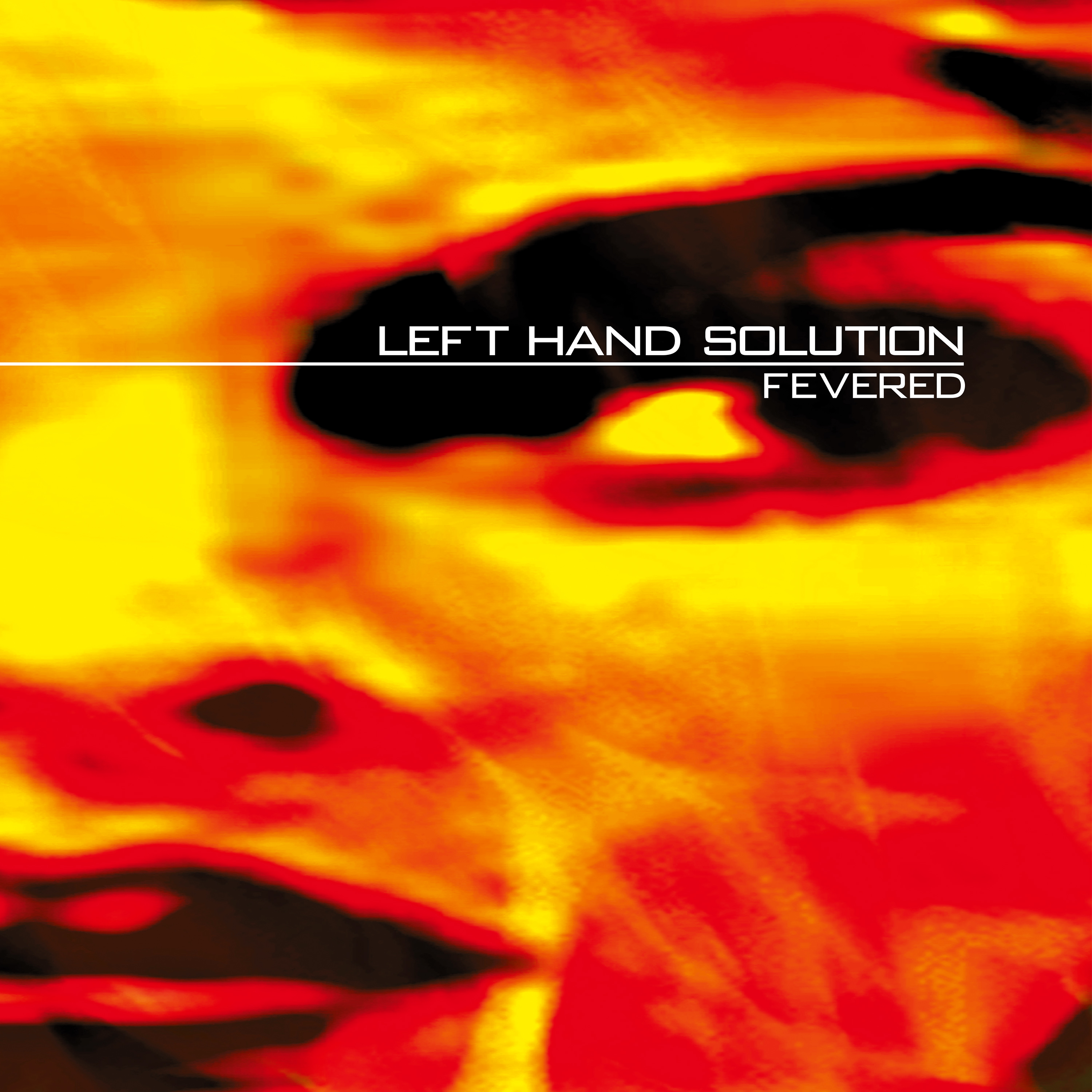 LEFT HAND SOLUTION - Fevered - 25 års jubileumsutgåva (album) genomskinlig orange vinyl 