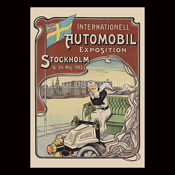 AUTOMOBIL EXPOSITION STOCKHOLM - 1903